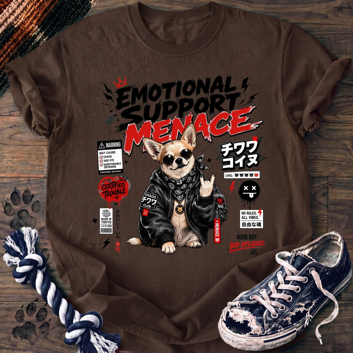 Emotional Support Menace - Chihuahua - PAWSSION CLUB