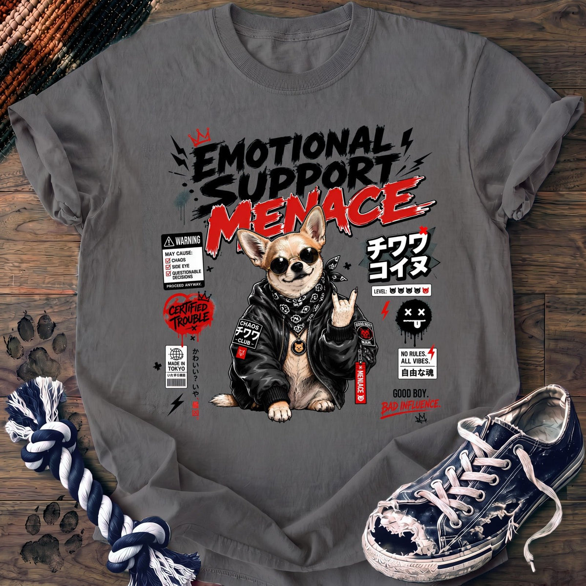 Emotional Support Menace - Chihuahua - PAWSSION CLUB