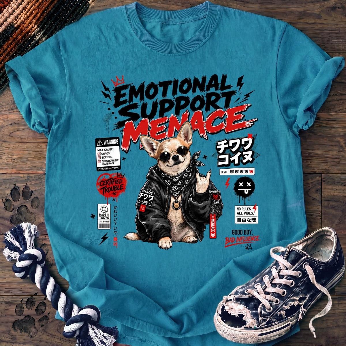Emotional Support Menace - Chihuahua - PAWSSION CLUB