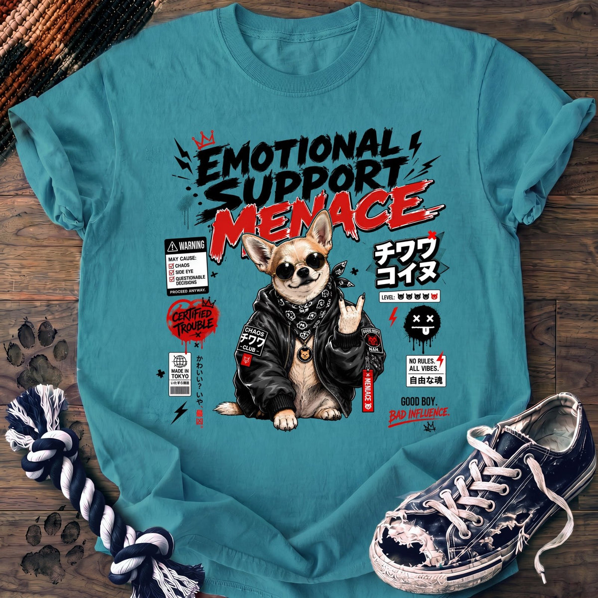 Emotional Support Menace - Chihuahua - PAWSSION CLUB