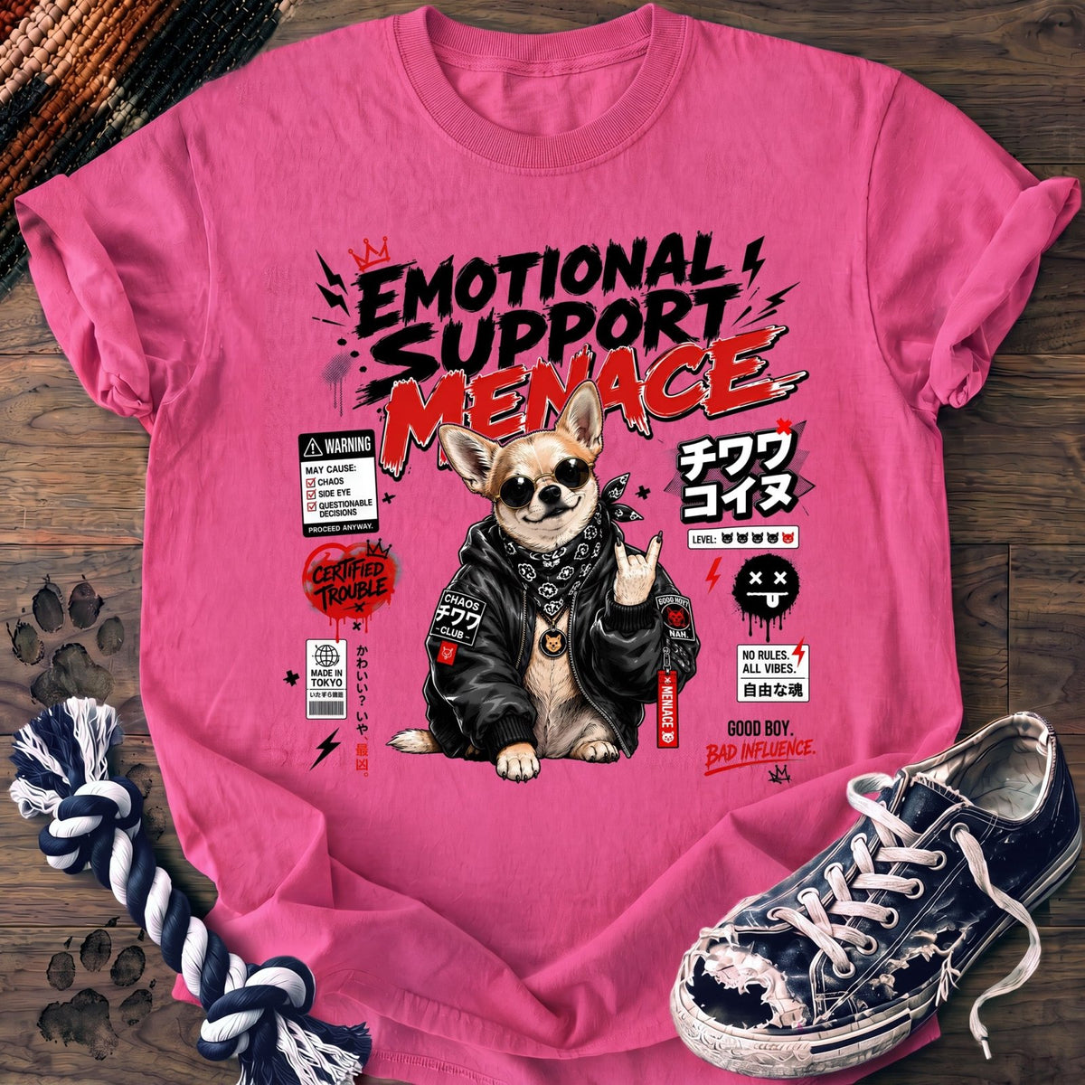 Emotional Support Menace - Chihuahua - PAWSSION CLUB