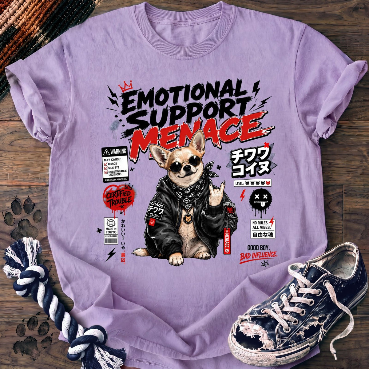 Emotional Support Menace - Chihuahua - PAWSSION CLUB