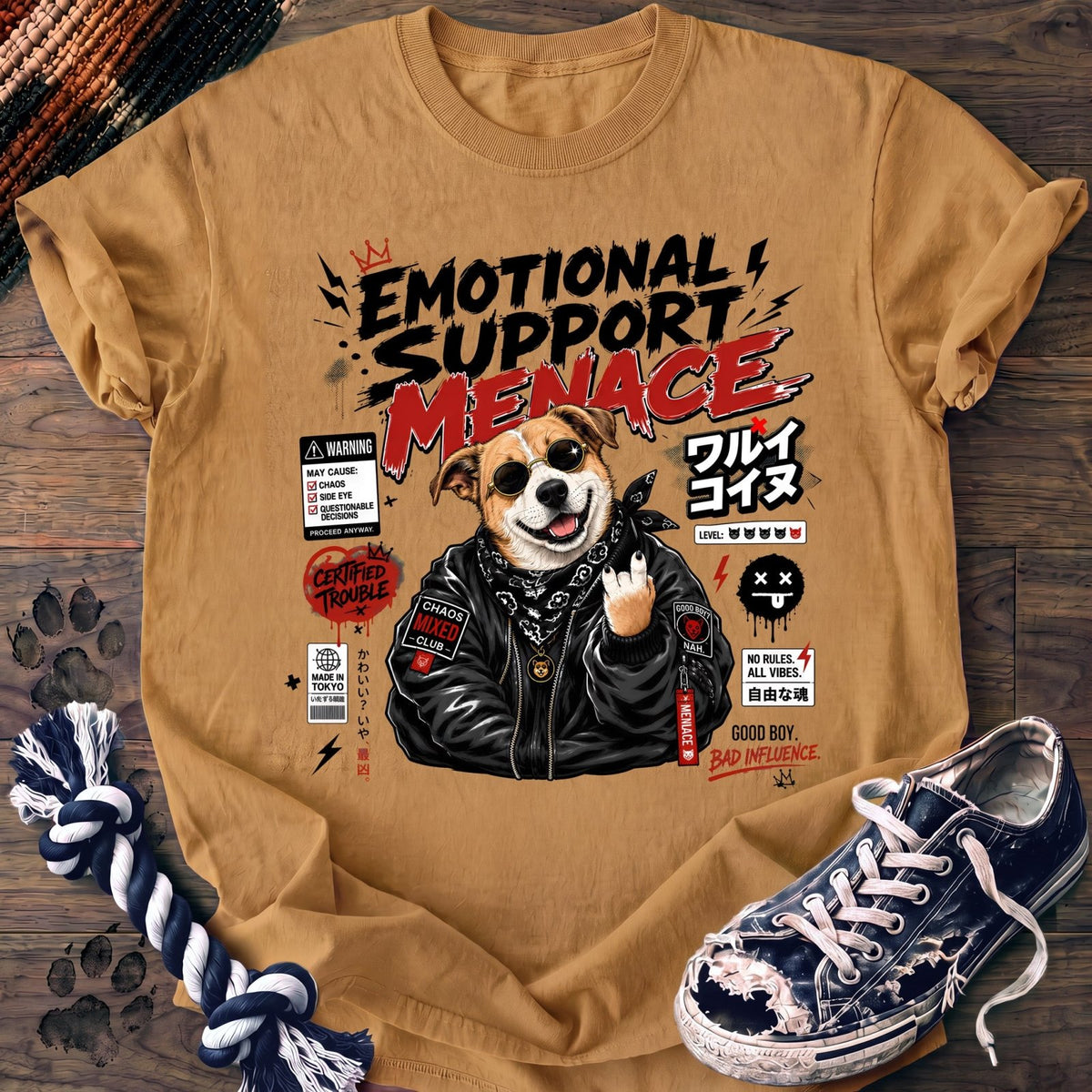 Emotional Support Menace - Mixed Breed - PAWSSION CLUB