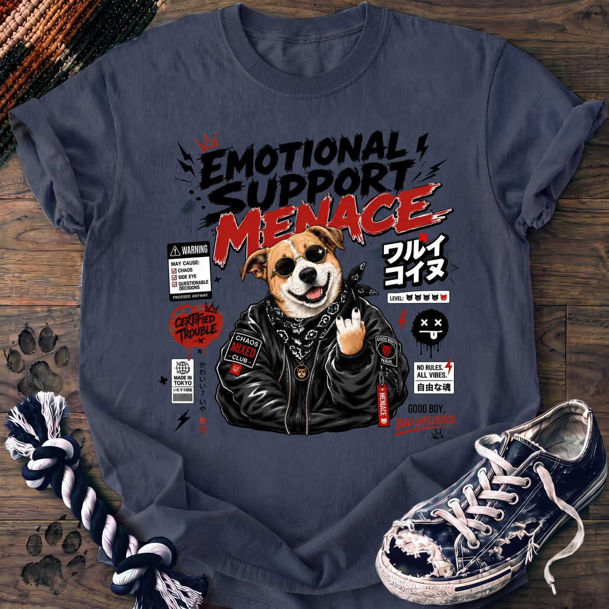 Emotional Support Menace - Mixed Breed - PAWSSION CLUB