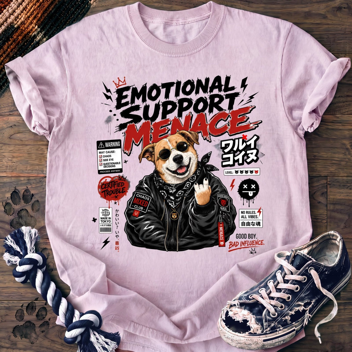 Emotional Support Menace - Mixed Breed - PAWSSION CLUB