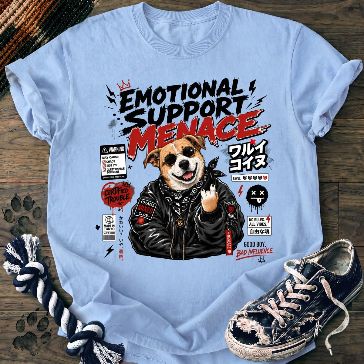 Emotional Support Menace - Mixed Breed - PAWSSION CLUB