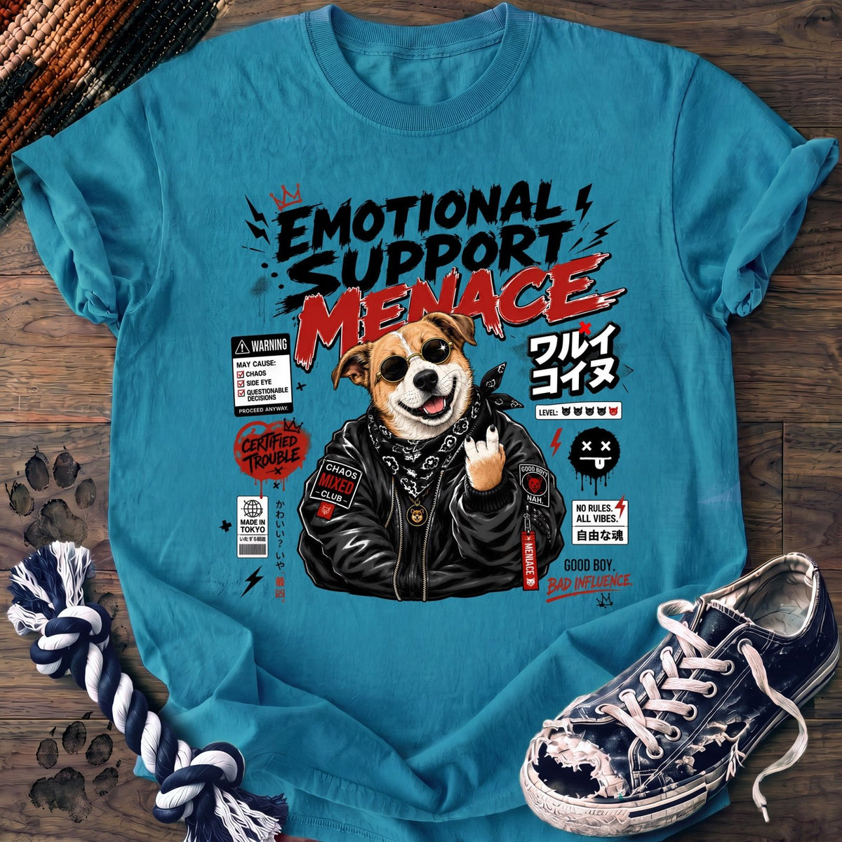 Emotional Support Menace - Mixed Breed - PAWSSION CLUB