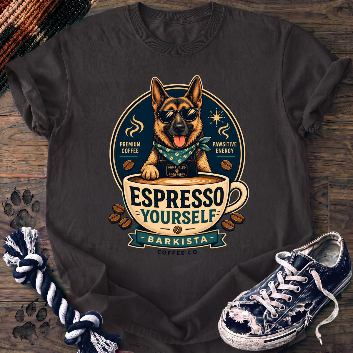 Espresso Yourself - German Shepherd - PAWSSION CLUB
