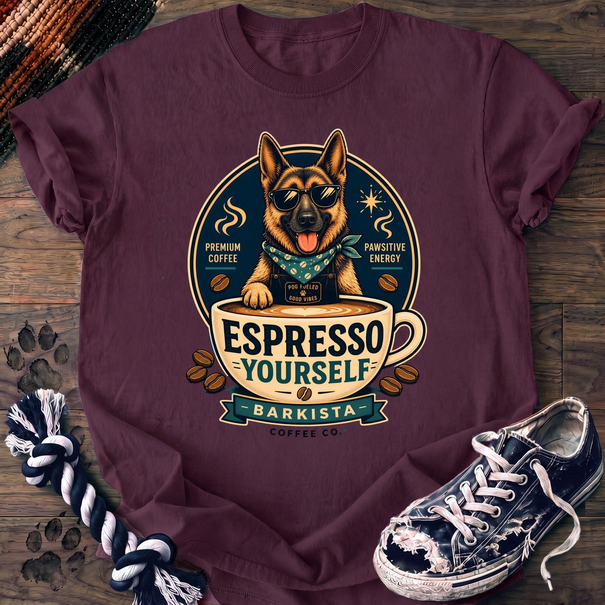 Espresso Yourself - German Shepherd - PAWSSION CLUB