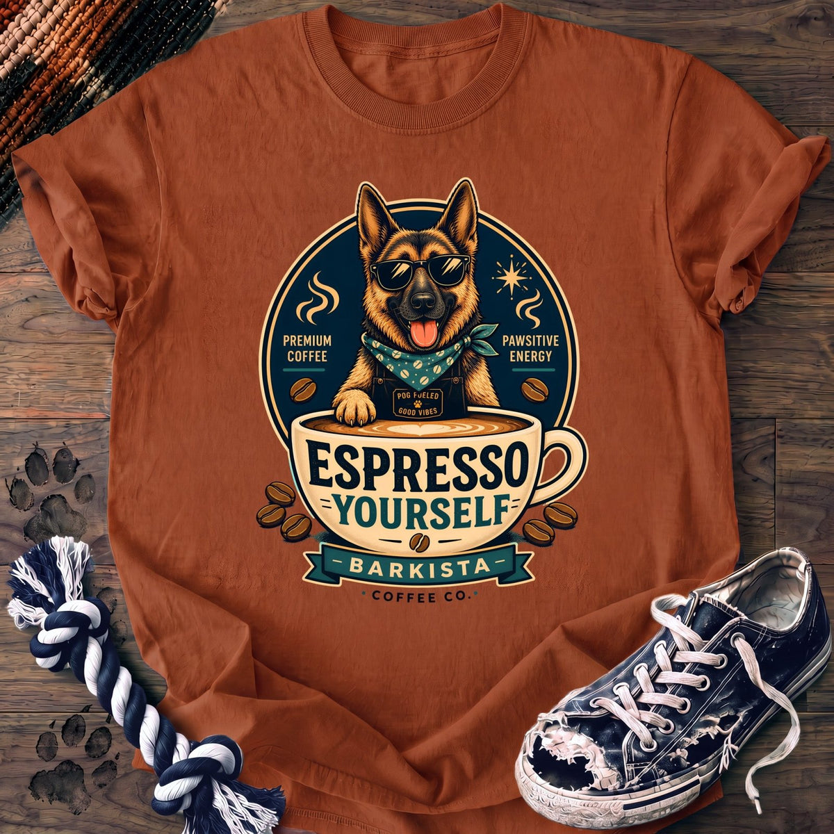 Espresso Yourself - German Shepherd - PAWSSION CLUB