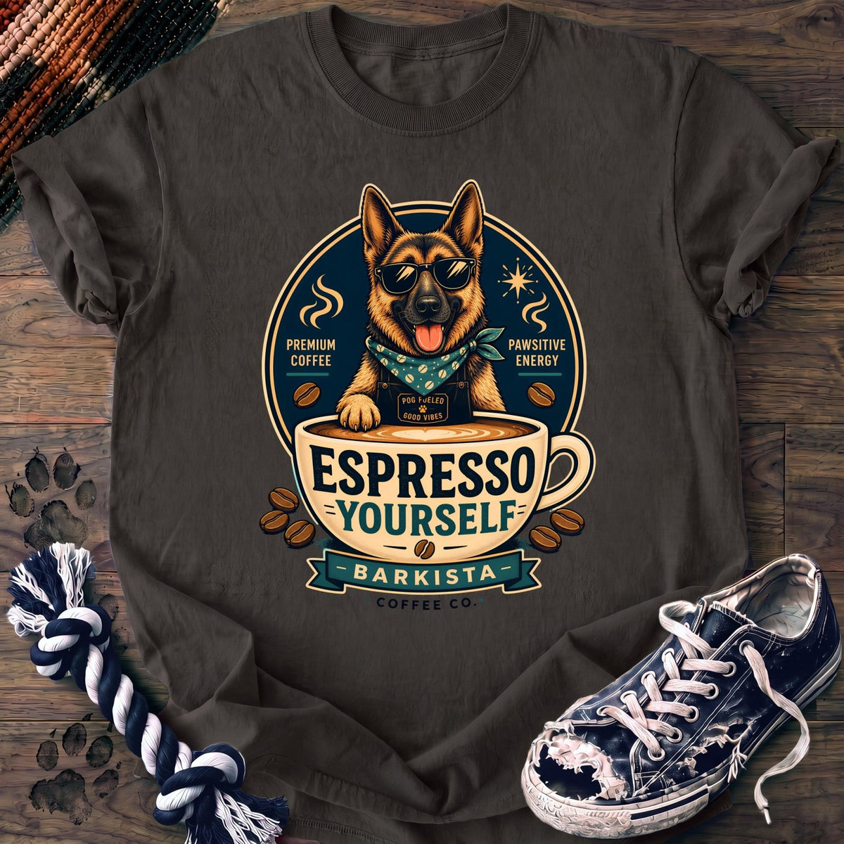 Espresso Yourself - German Shepherd - PAWSSION CLUB