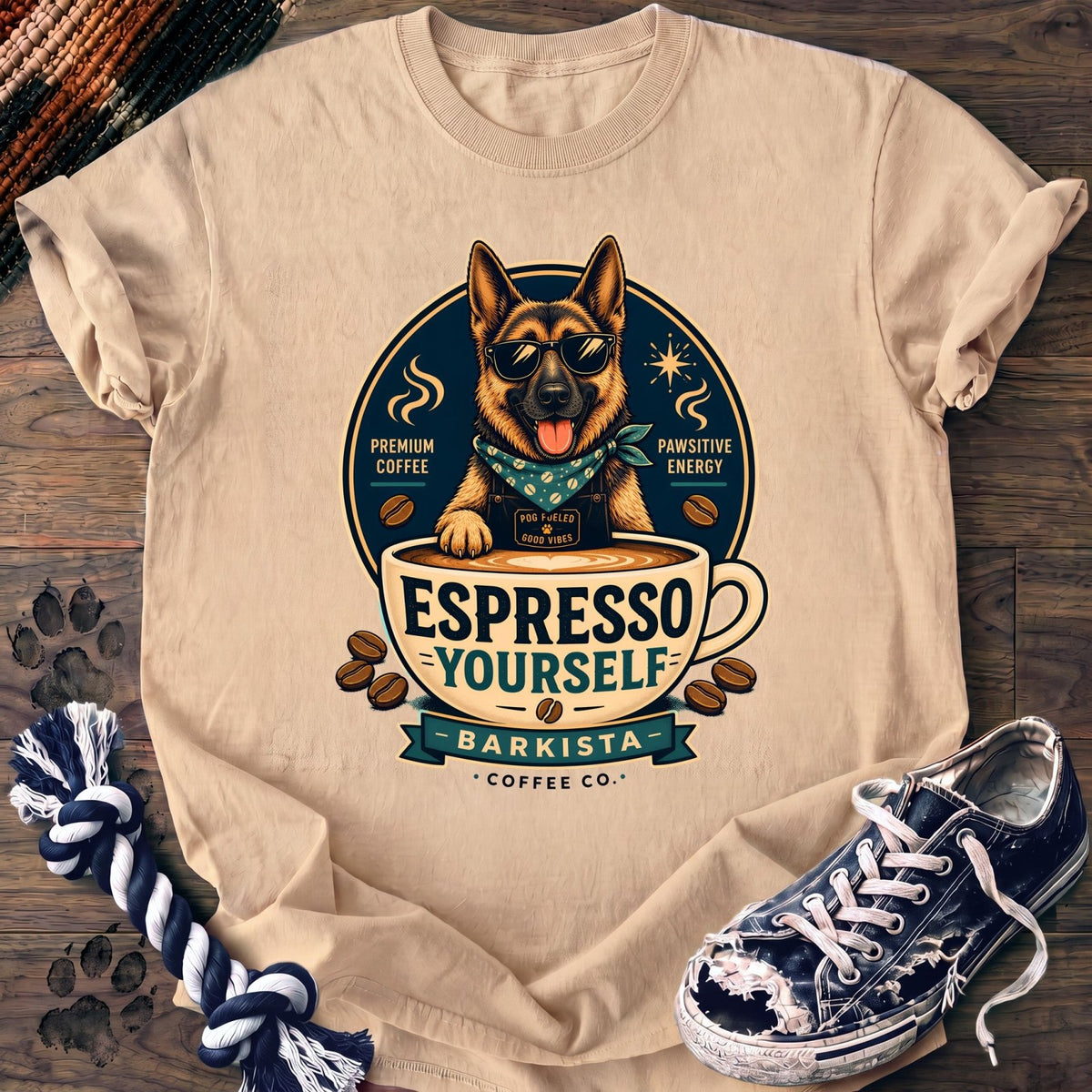 Espresso Yourself - German Shepherd - PAWSSION CLUB
