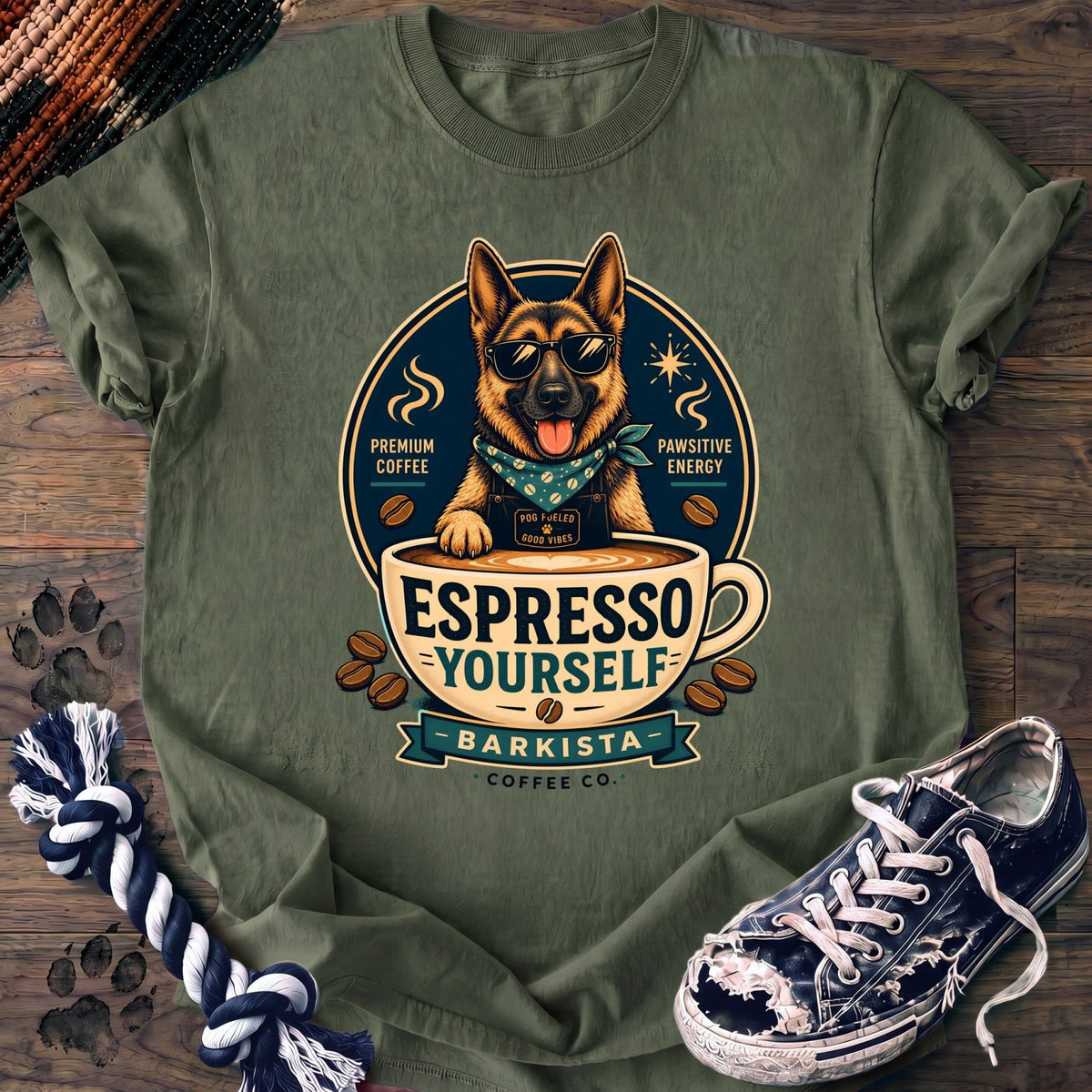 Espresso Yourself - German Shepherd - PAWSSION CLUB