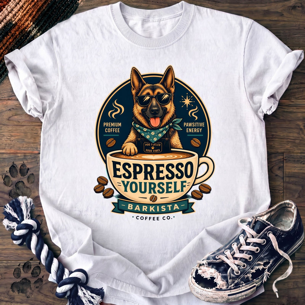 Espresso Yourself - German Shepherd - PAWSSION CLUB