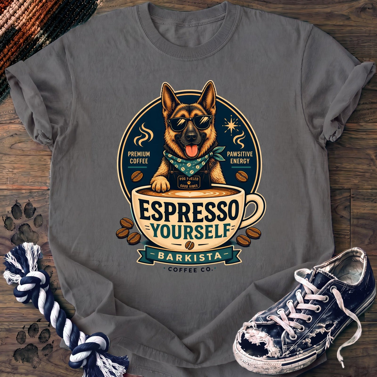 Espresso Yourself - German Shepherd - PAWSSION CLUB