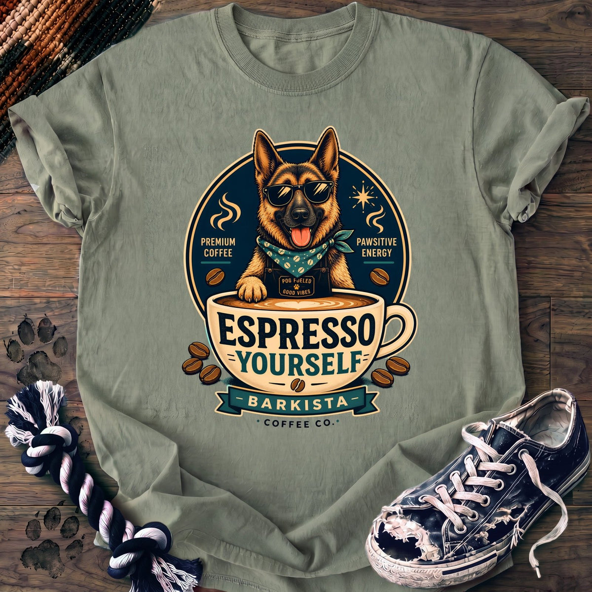 Espresso Yourself - German Shepherd - PAWSSION CLUB