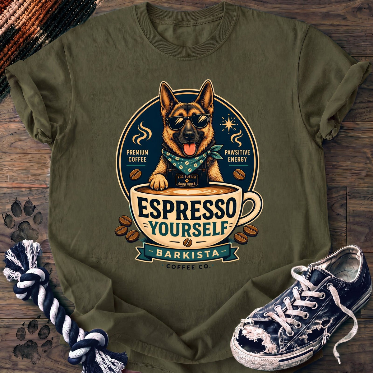 Espresso Yourself - German Shepherd - PAWSSION CLUB