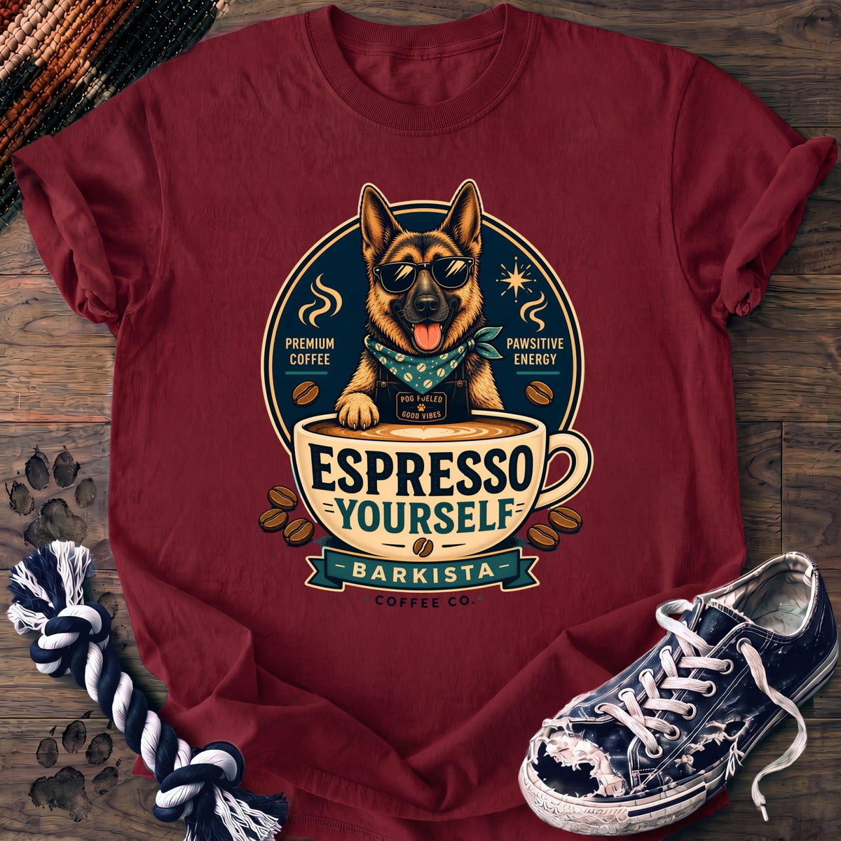 Espresso Yourself - German Shepherd - PAWSSION CLUB