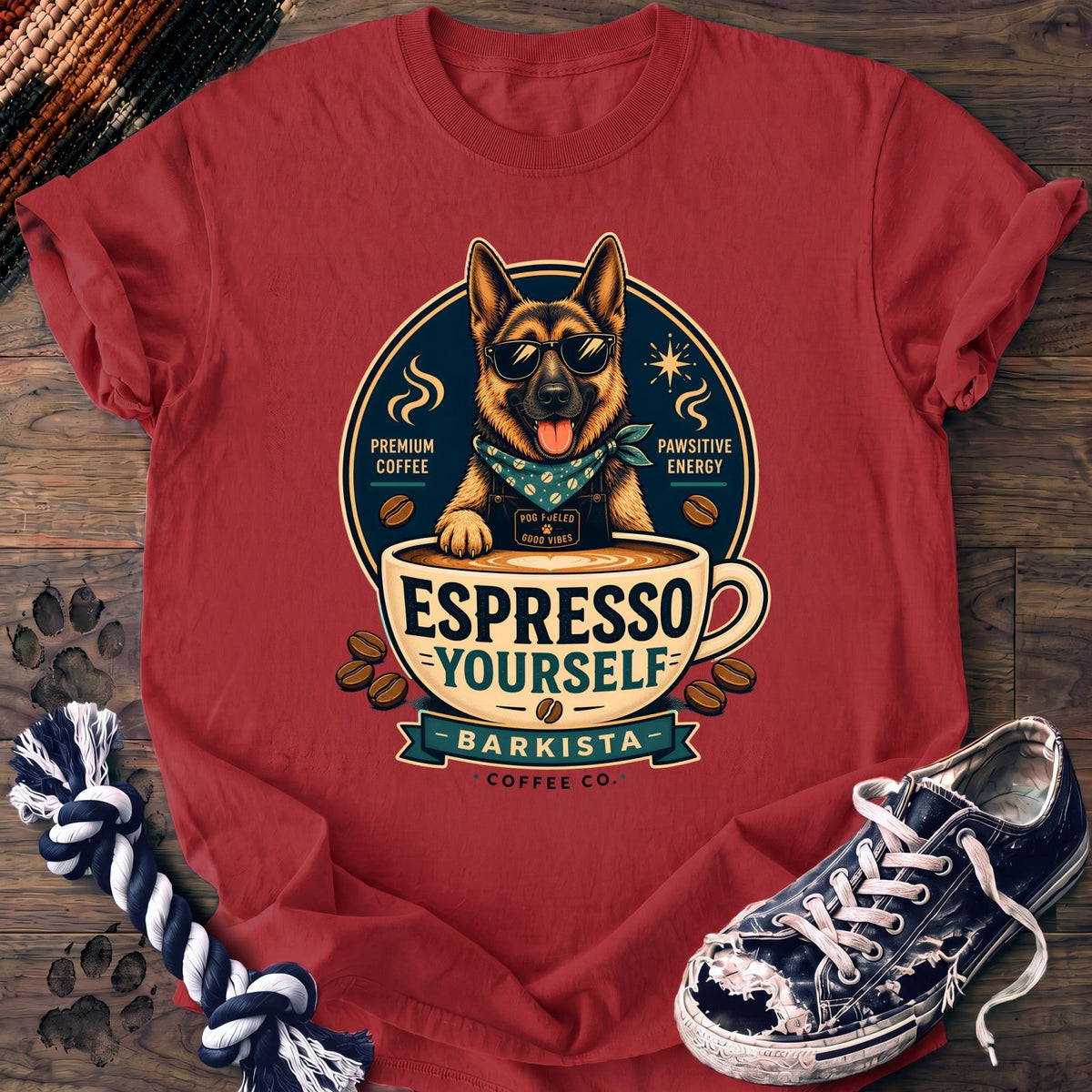 Espresso Yourself - German Shepherd - PAWSSION CLUB