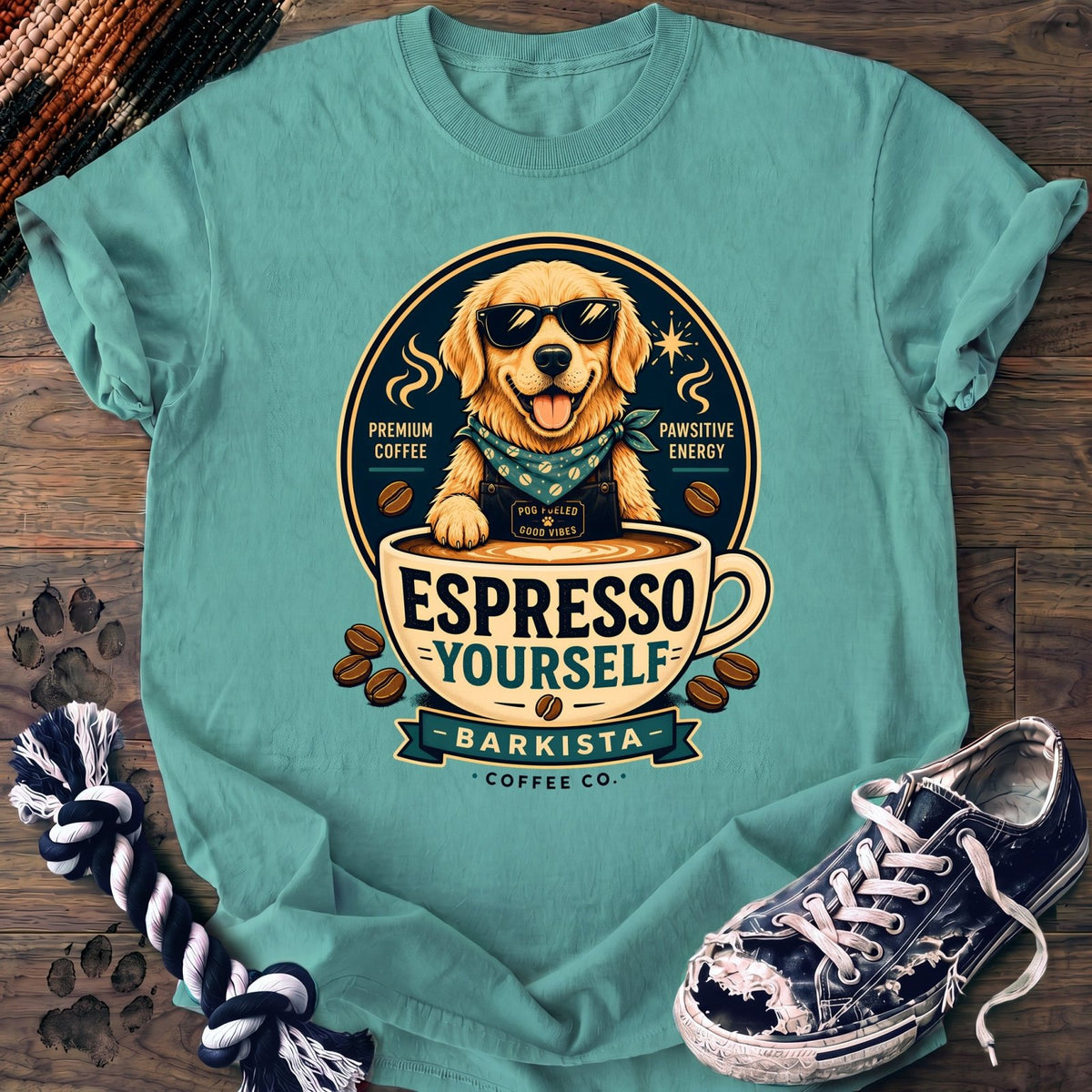 Espresso Yourself - Golden Retriever - PAWSSION CLUB