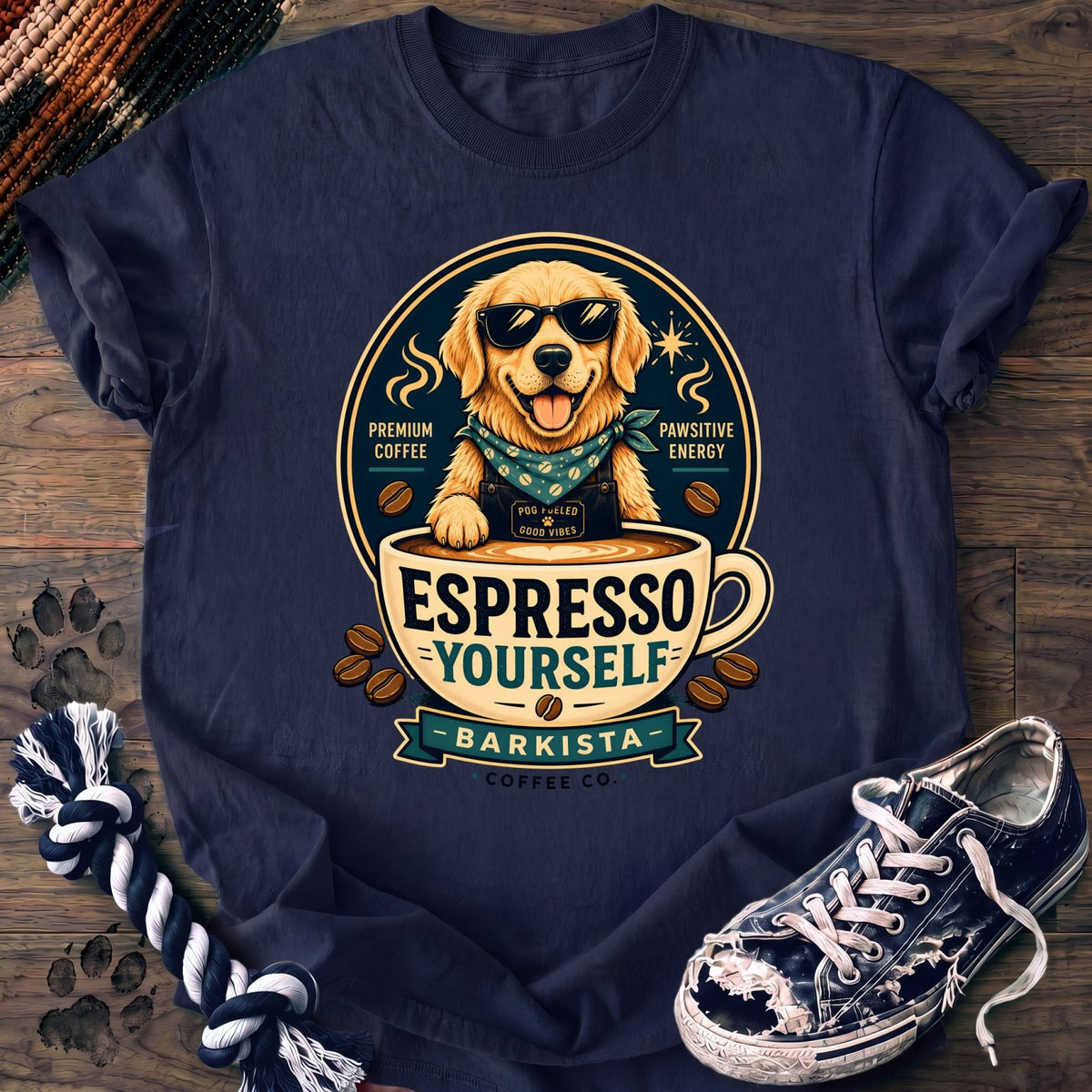 Espresso Yourself - Golden Retriever - PAWSSION CLUB