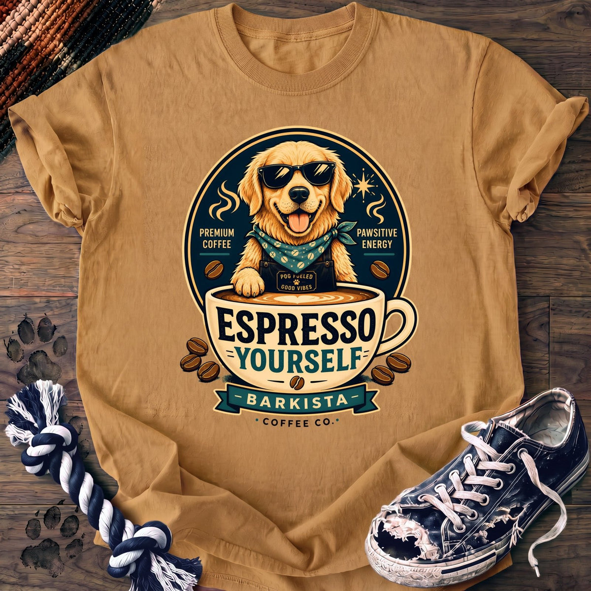 Espresso Yourself - Golden Retriever - PAWSSION CLUB