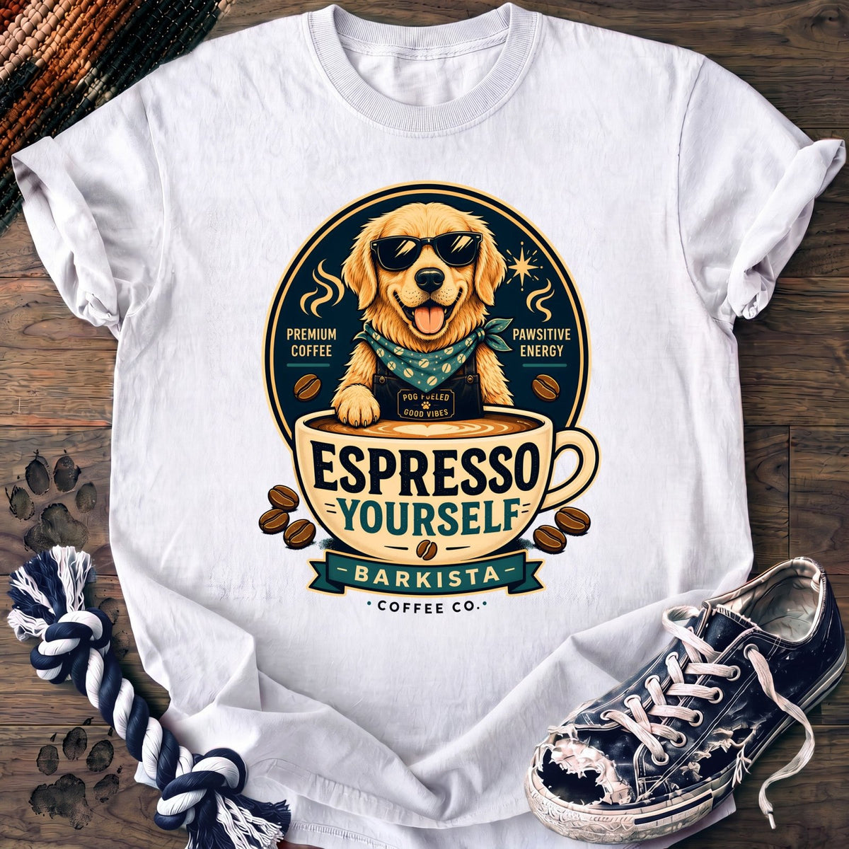 Espresso Yourself - Golden Retriever - PAWSSION CLUB