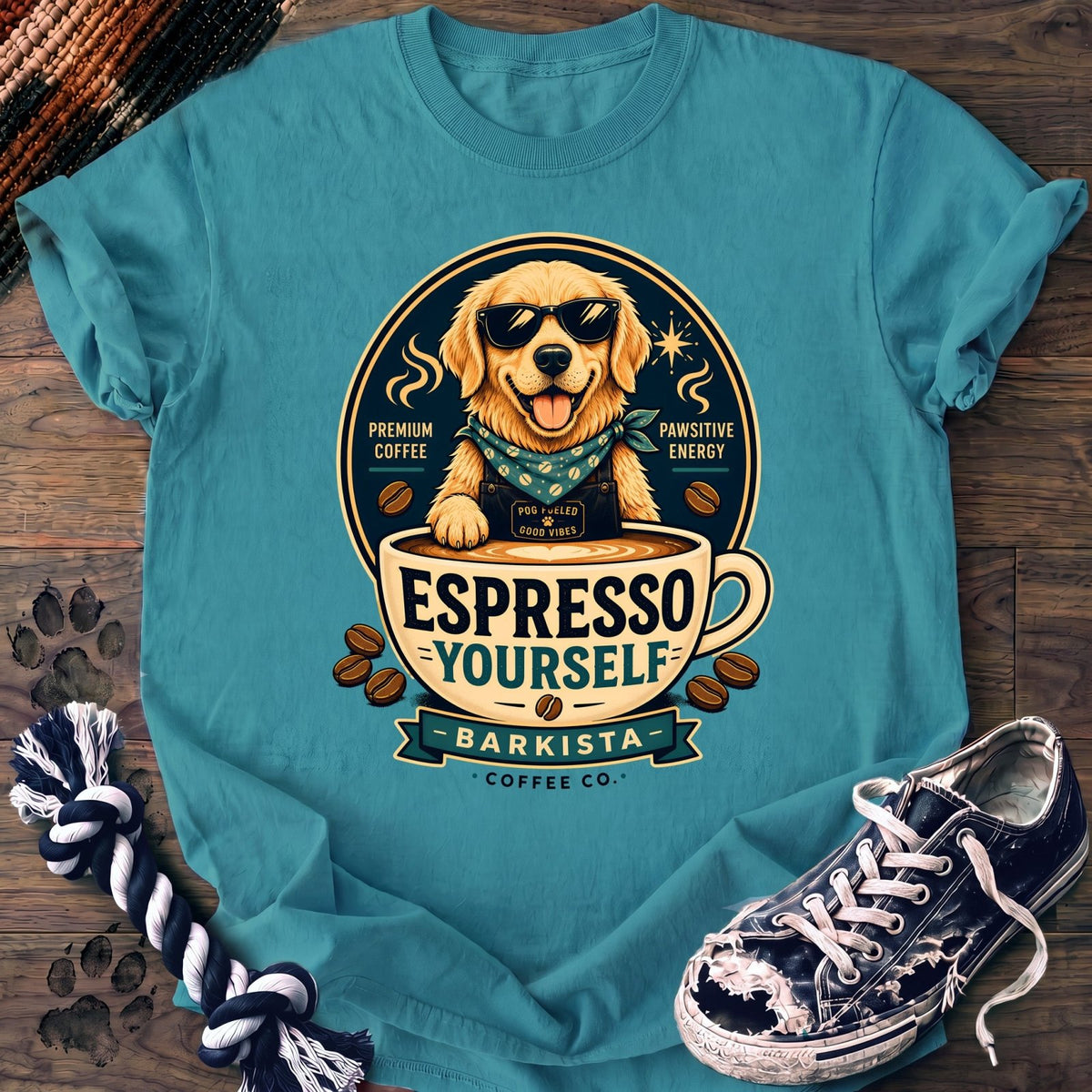 Espresso Yourself - Golden Retriever - PAWSSION CLUB