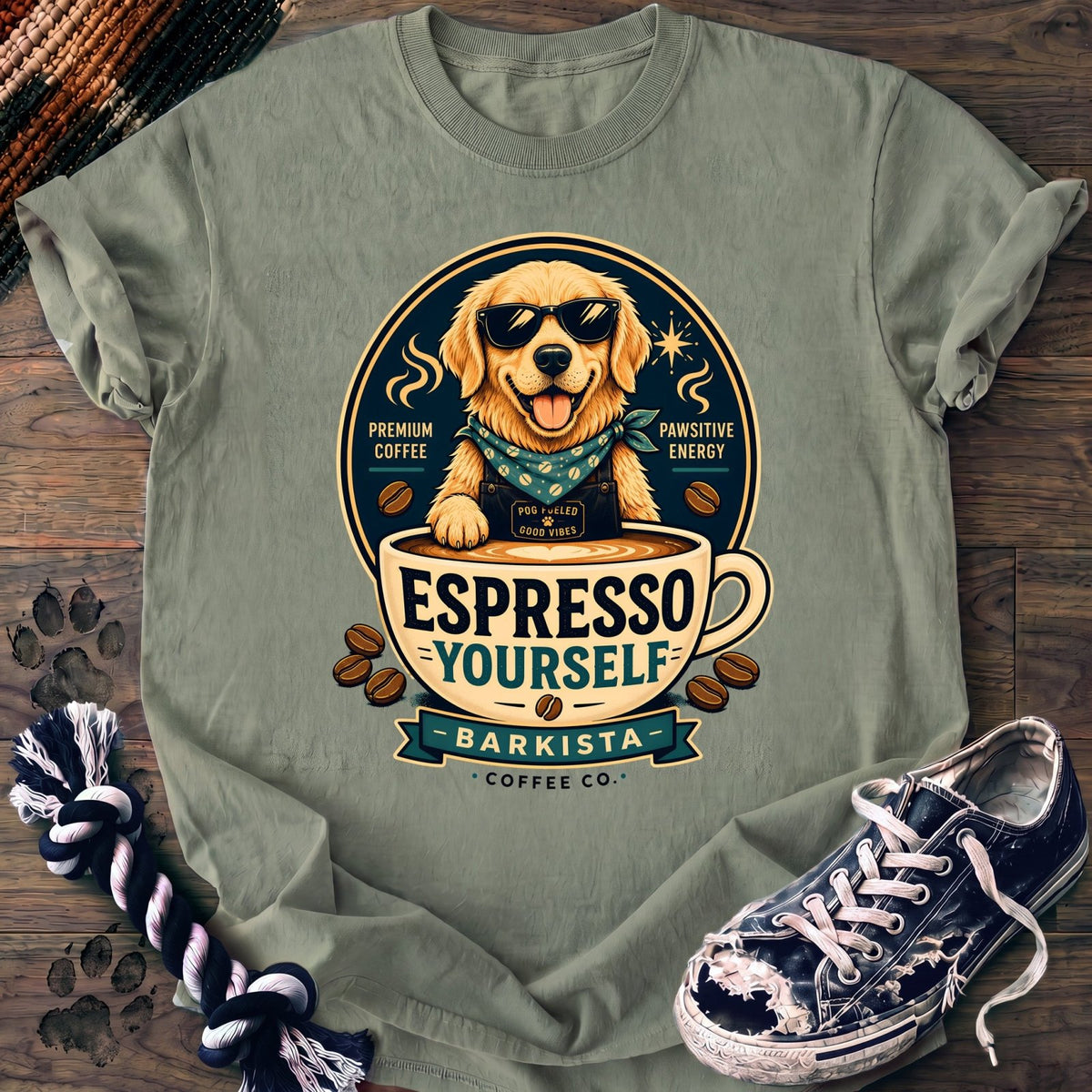 Espresso Yourself - Golden Retriever - PAWSSION CLUB