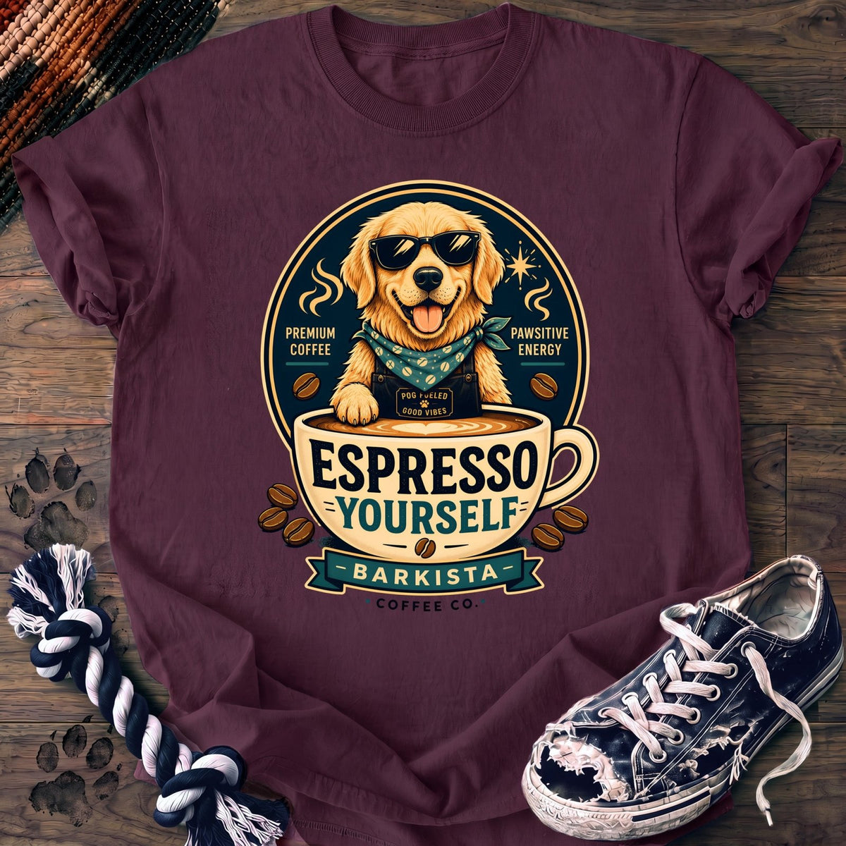 Espresso Yourself - Golden Retriever - PAWSSION CLUB