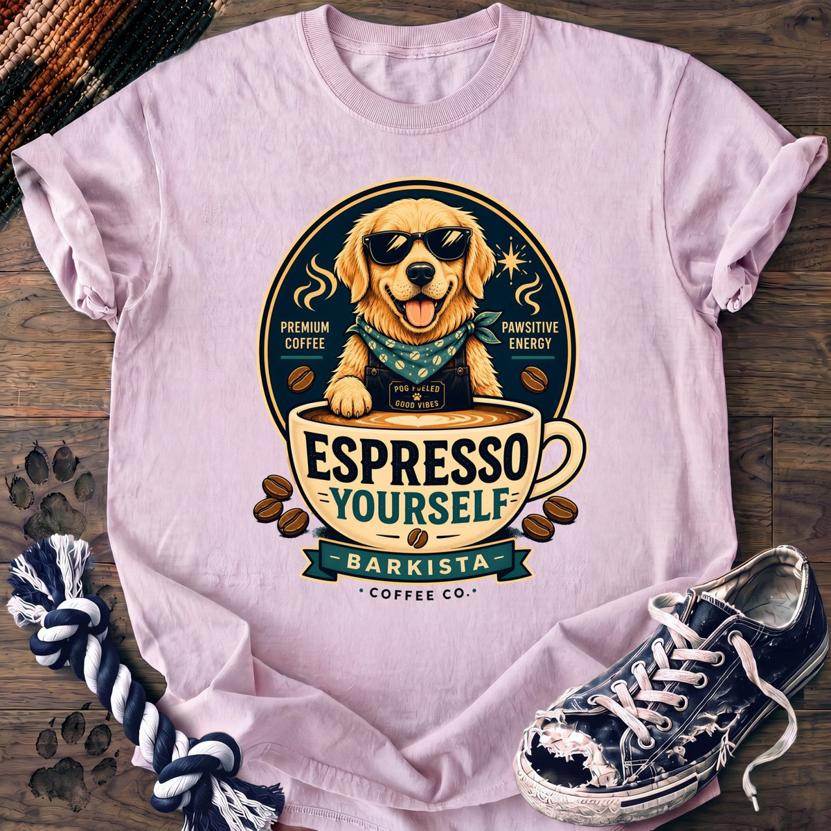 Espresso Yourself - Golden Retriever - PAWSSION CLUB