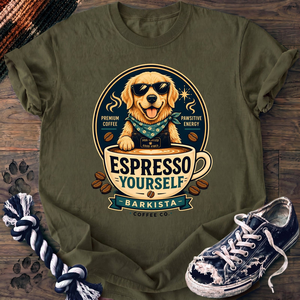 Espresso Yourself - Golden Retriever - PAWSSION CLUB