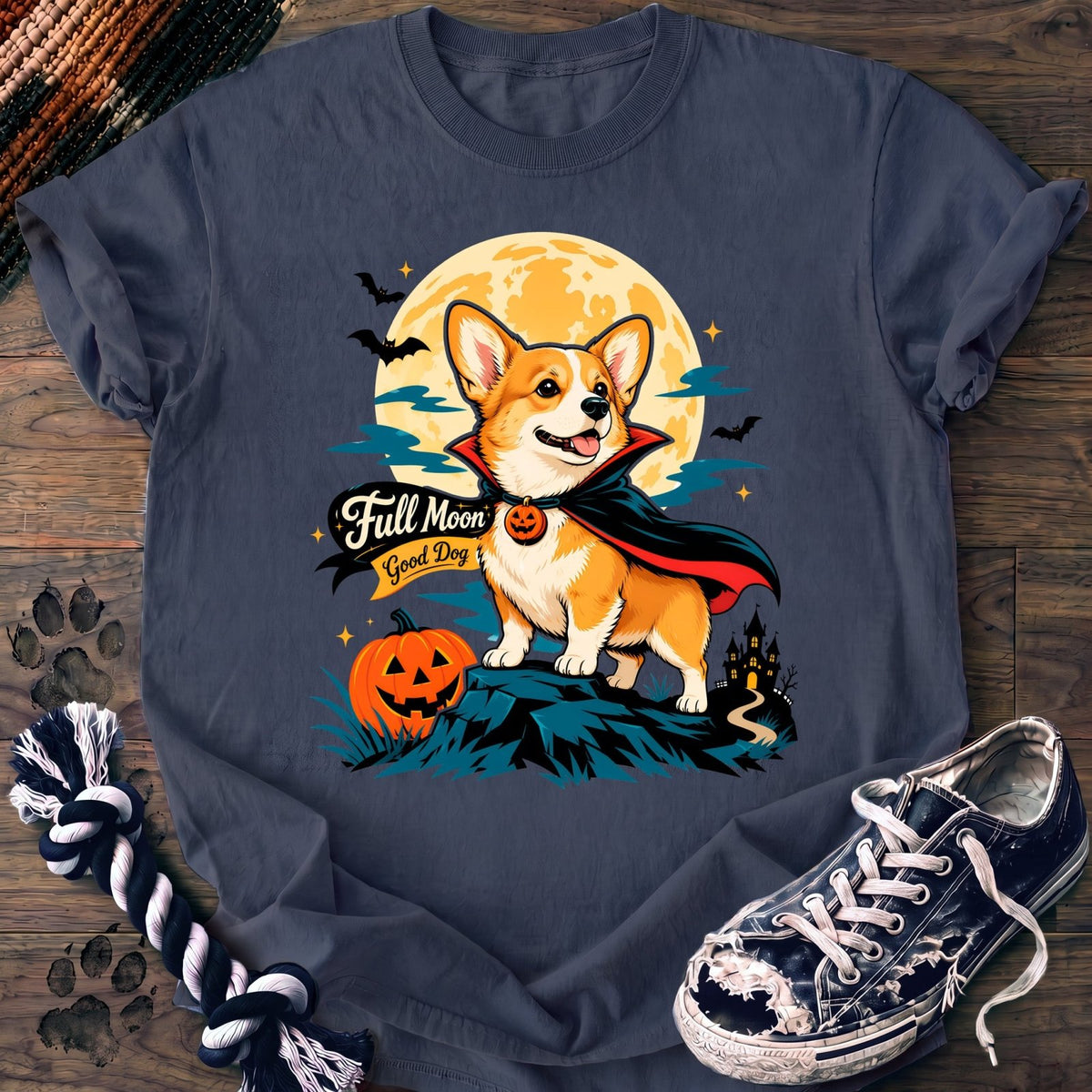 Full Moon Good Dog - Corgi - PAWSSION CLUB