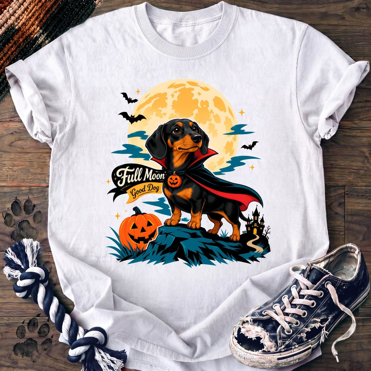 Full Moon Good Dog - Dachshund - PAWSSION CLUB