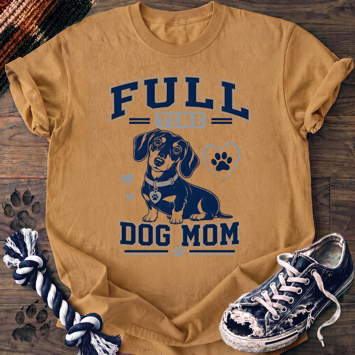 Full Time Dog Mom - Dachshund - PAWSSION CLUB
