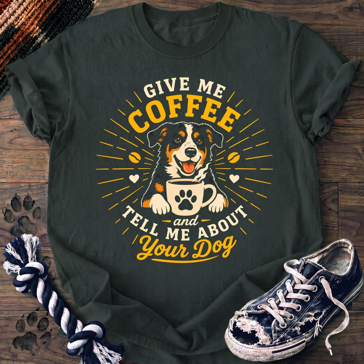 Give Me Coffee And Tell Me About.Your Dog - Mixed Breed - PAWSSION CLUB