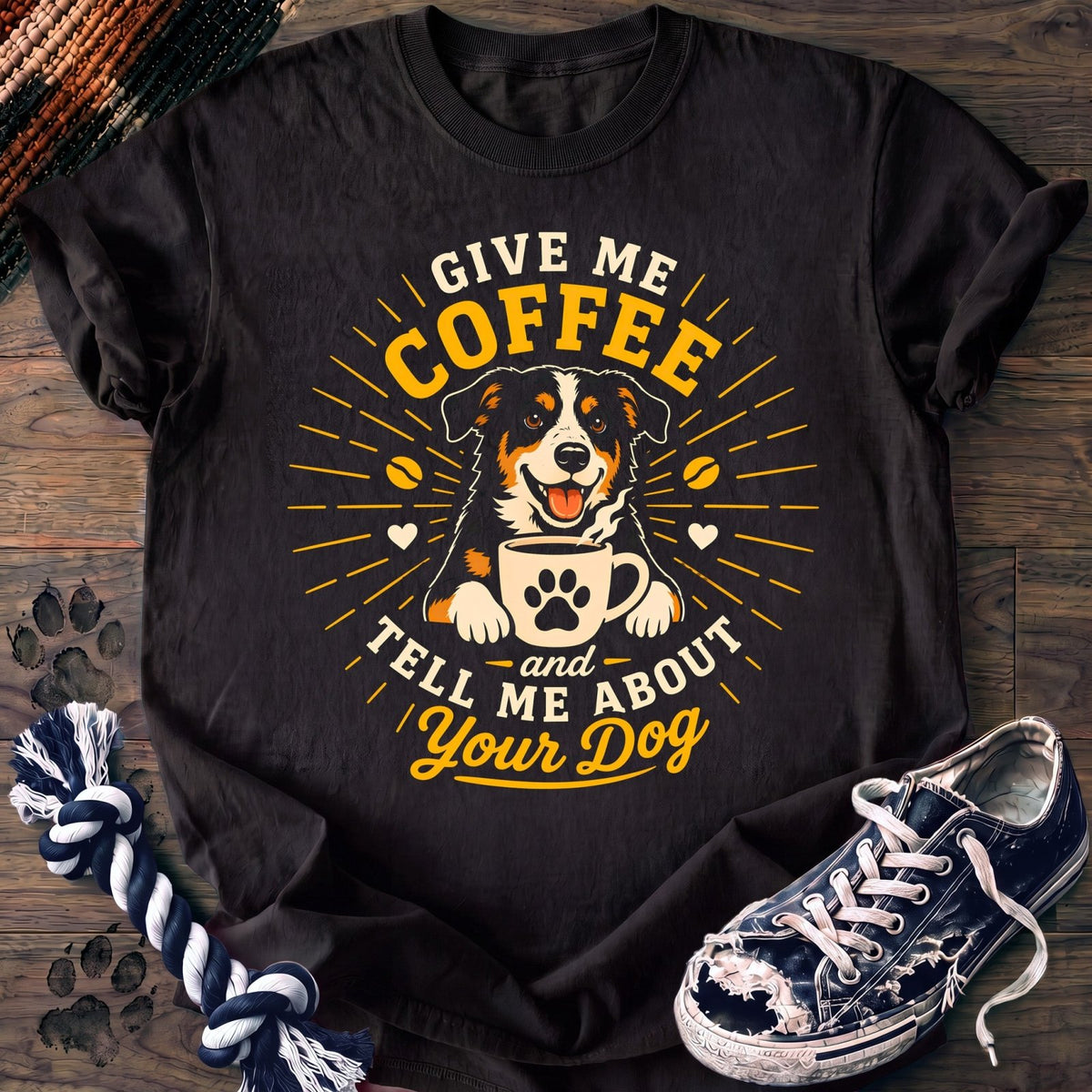 Give Me Coffee And Tell Me About.Your Dog - Mixed Breed - PAWSSION CLUB