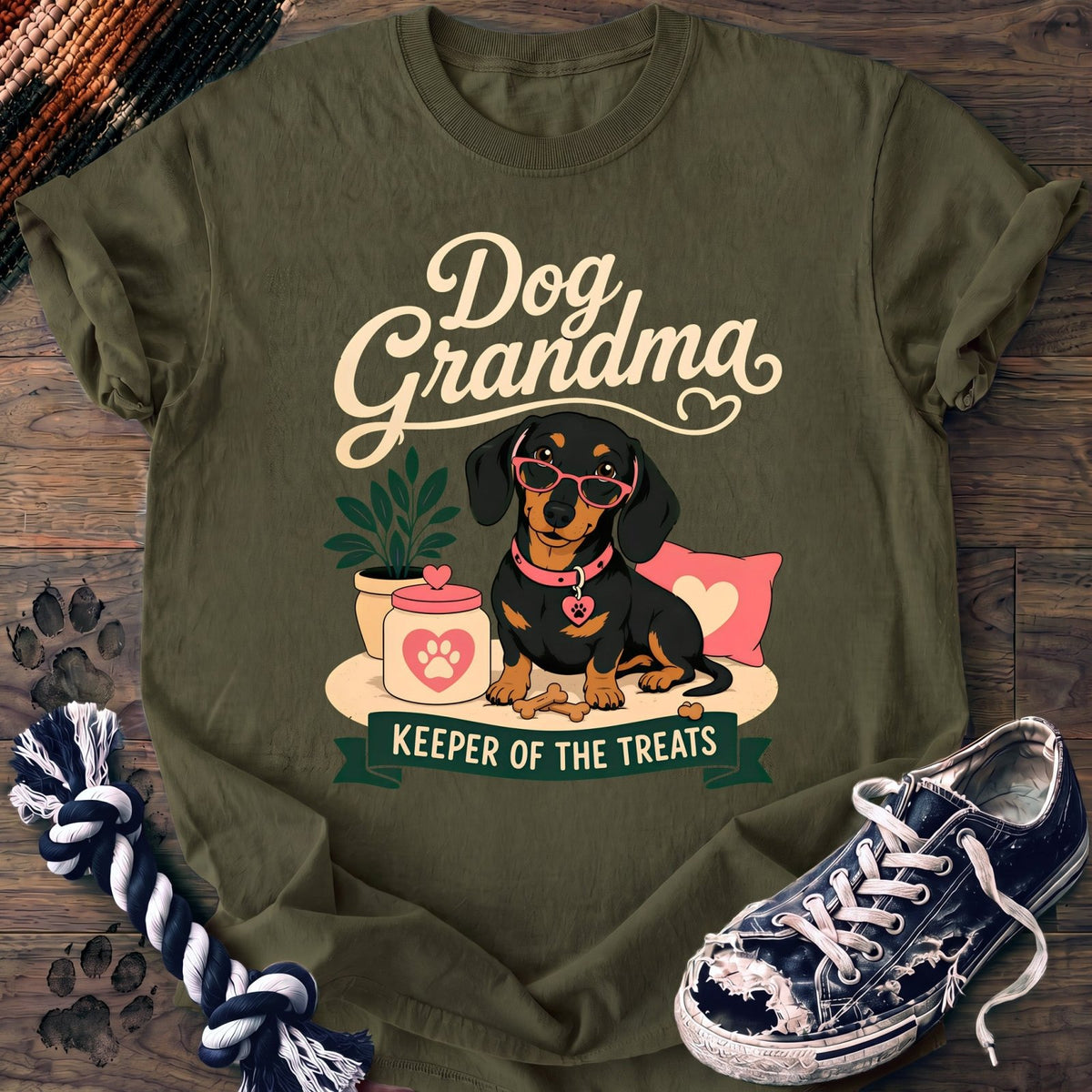 God Grandma Keeper Of The Treats - Dachshund - PAWSSION CLUB