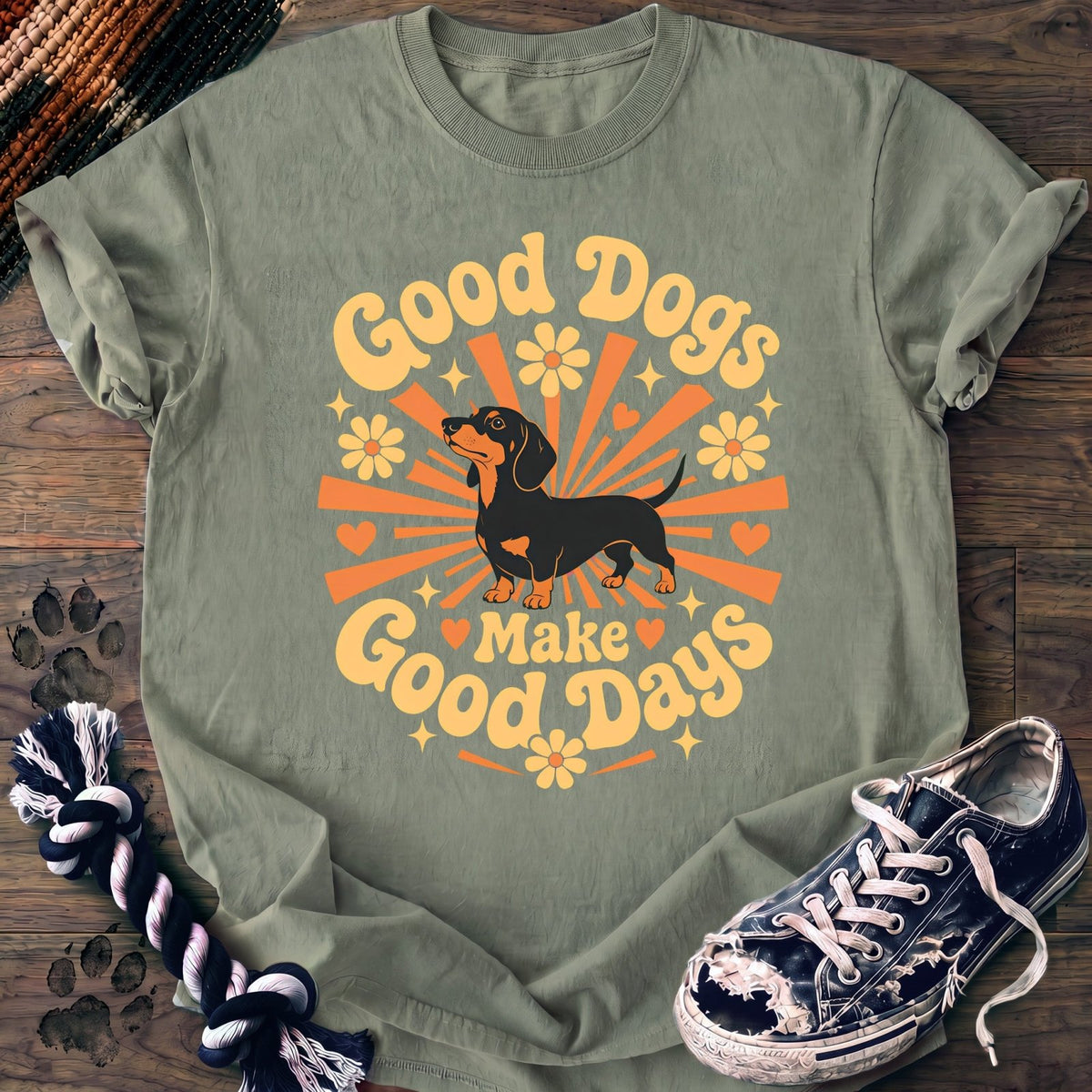 Good Dogs Make Good Days - Dachshund - PAWSSION CLUB