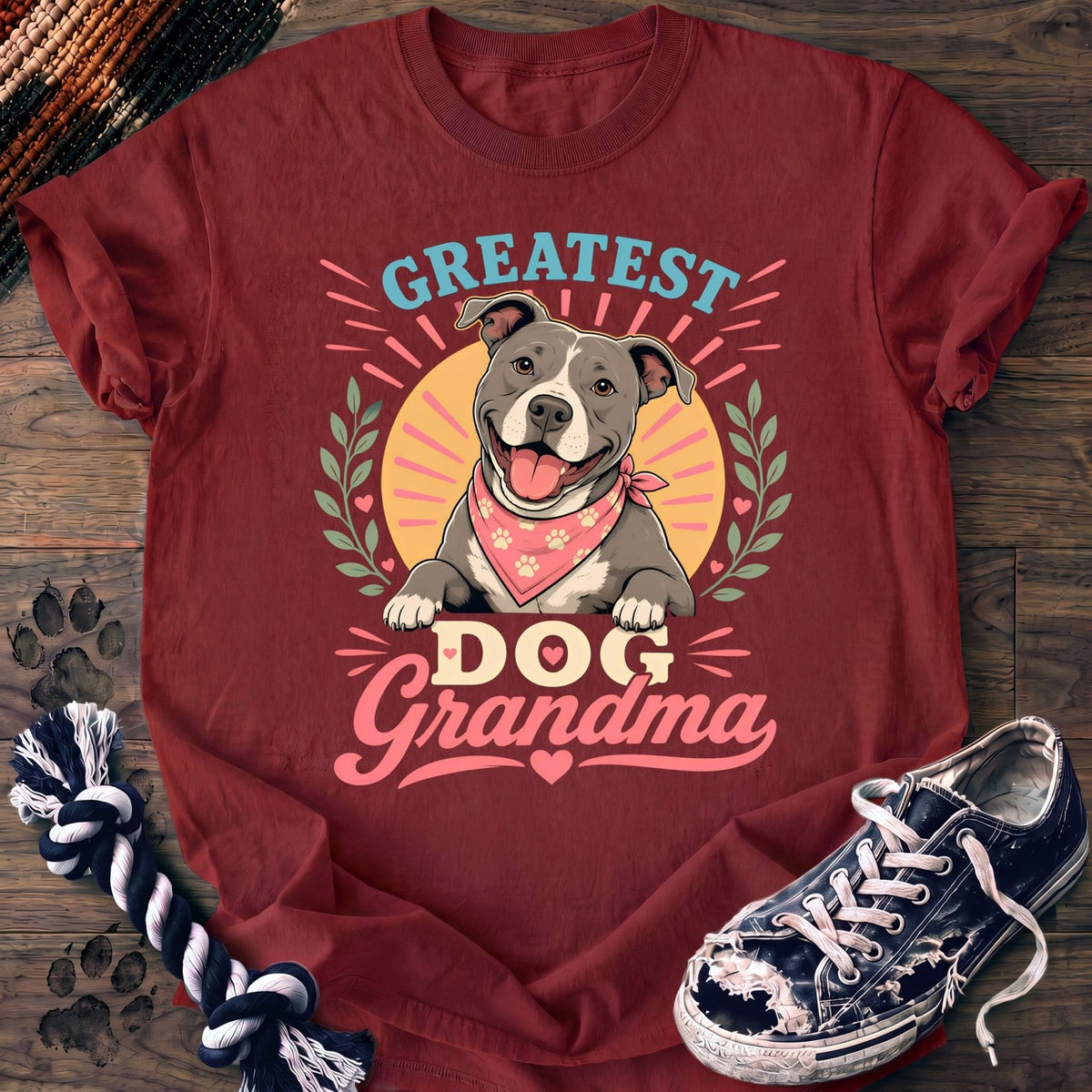 Greatest Dog Grandma - Pitbull - PAWSSION CLUB