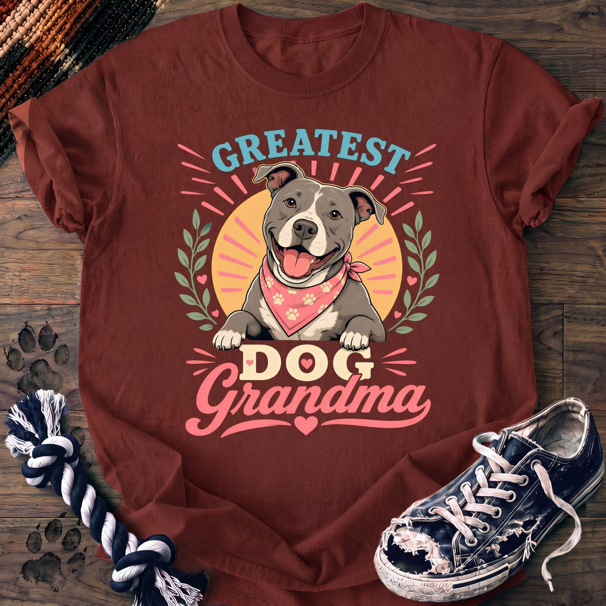 Greatest Dog Grandma - Pitbull - PAWSSION CLUB