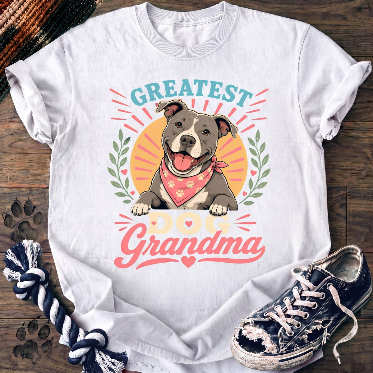 Greatest Dog Grandma - Pitbull - PAWSSION CLUB