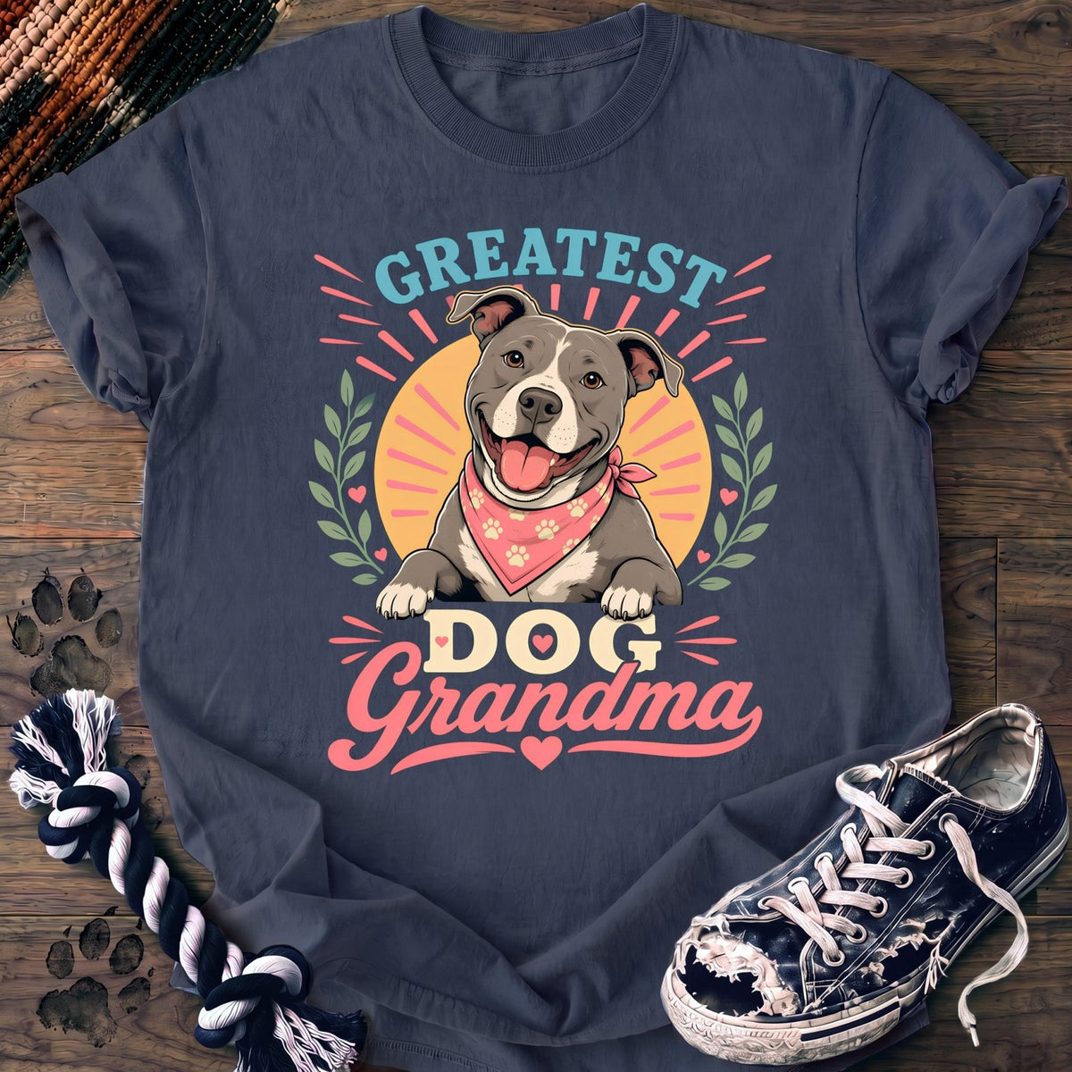 Greatest Dog Grandma - Pitbull - PAWSSION CLUB