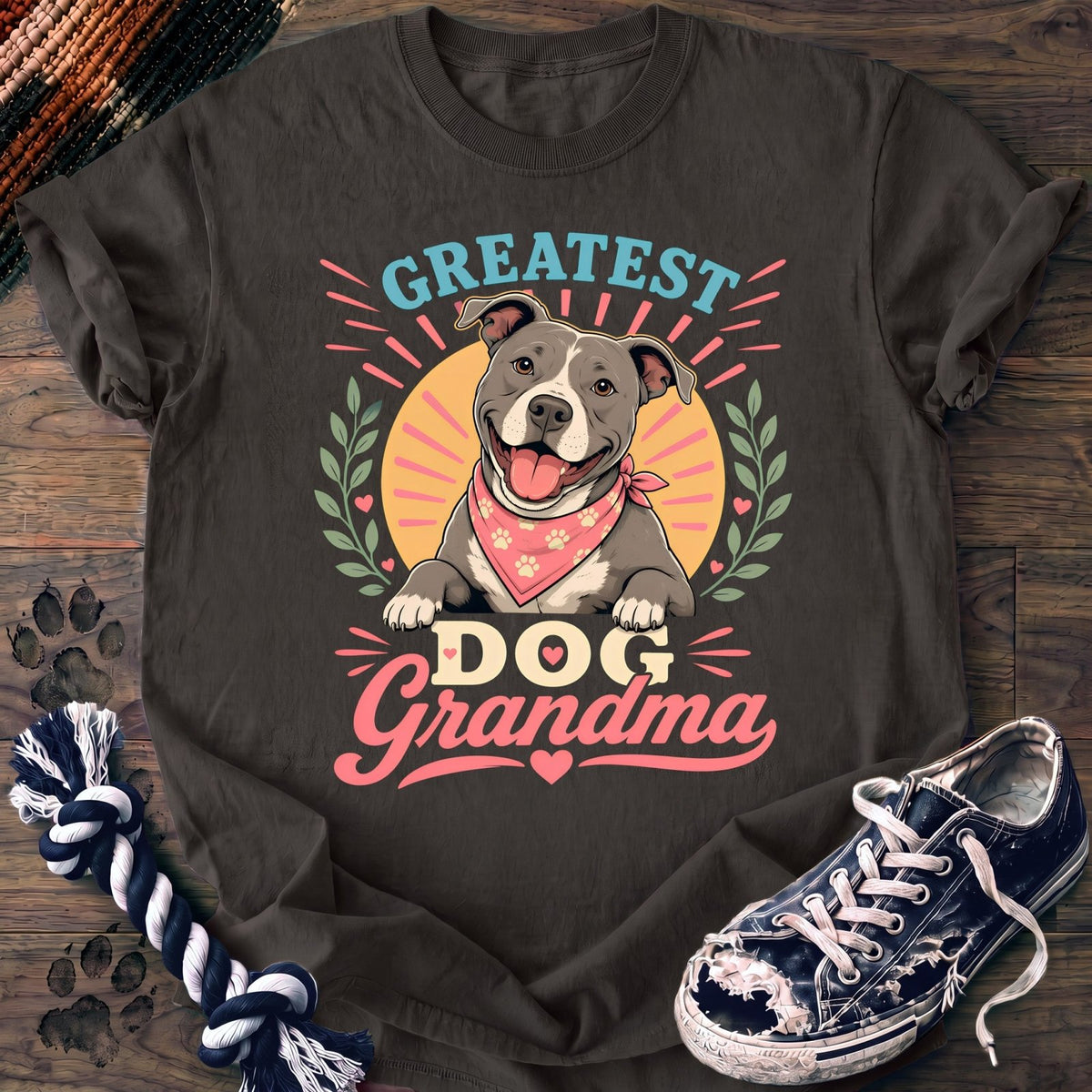 Greatest Dog Grandma - Pitbull - PAWSSION CLUB