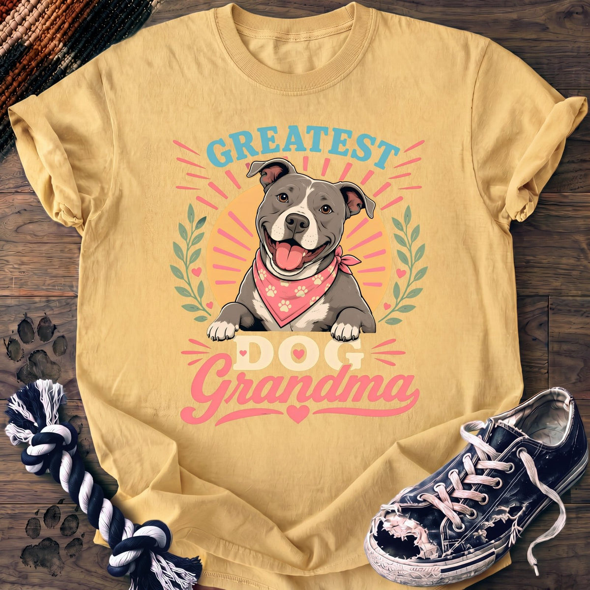 Greatest Dog Grandma - Pitbull - PAWSSION CLUB