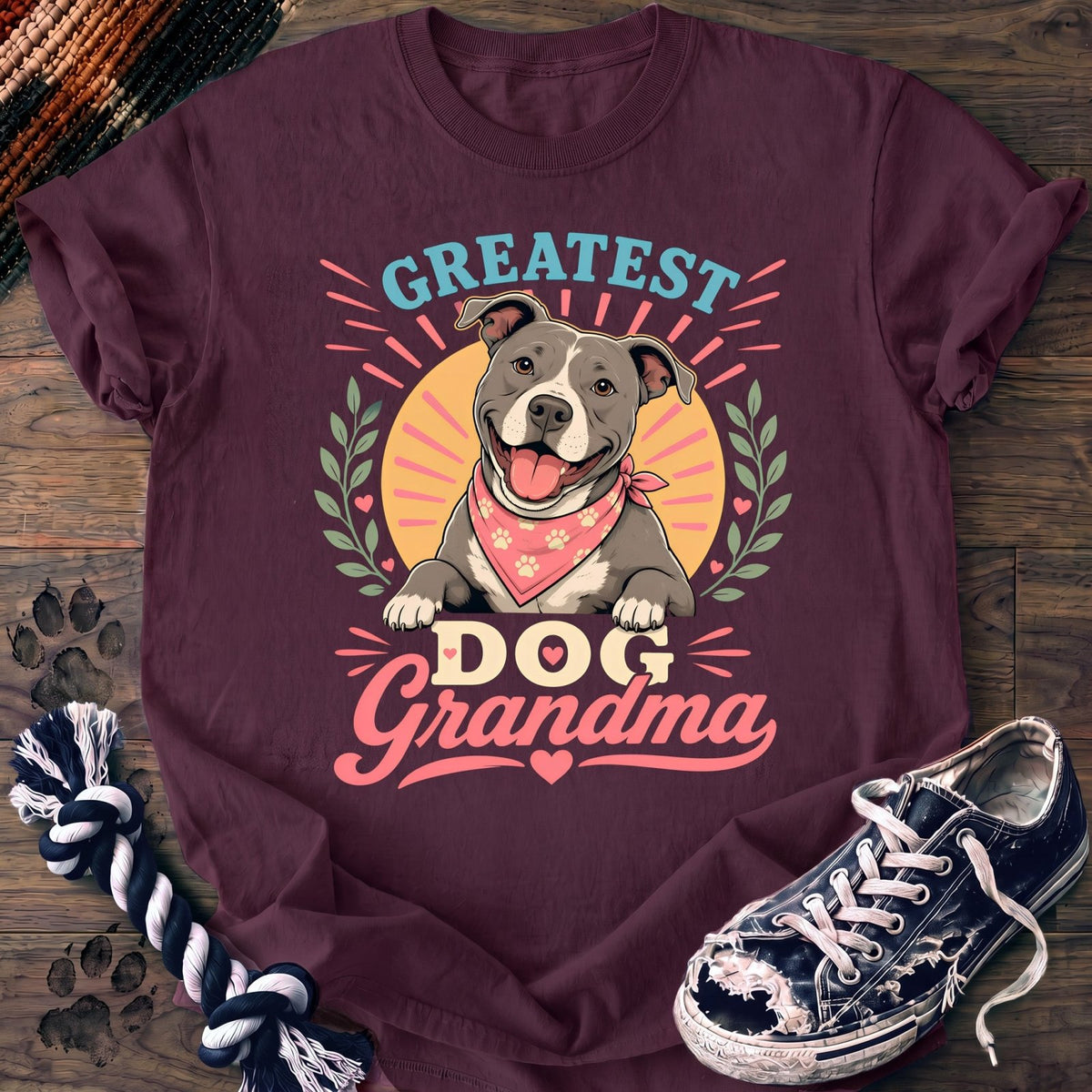 Greatest Dog Grandma - Pitbull - PAWSSION CLUB