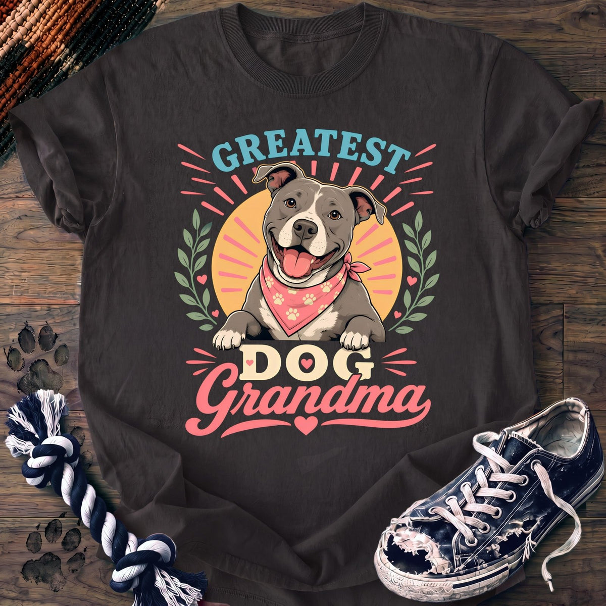 Greatest Dog Grandma - Pitbull - PAWSSION CLUB