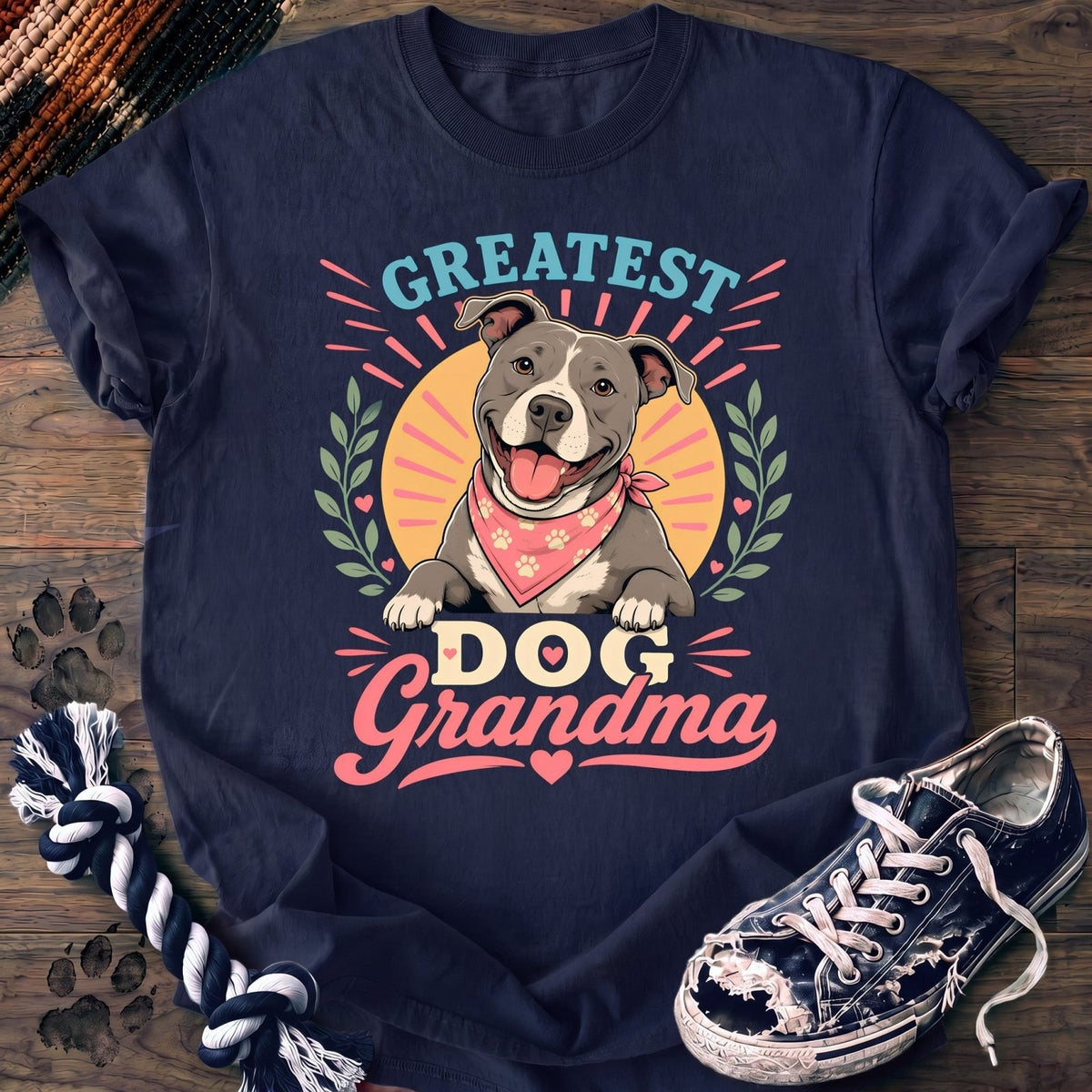 Greatest Dog Grandma - Pitbull - PAWSSION CLUB