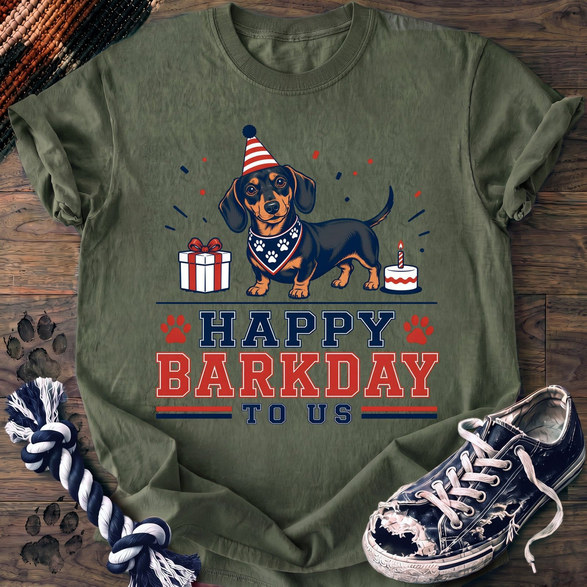 Happy Barkday To Us - Dachshund - PAWSSION CLUB