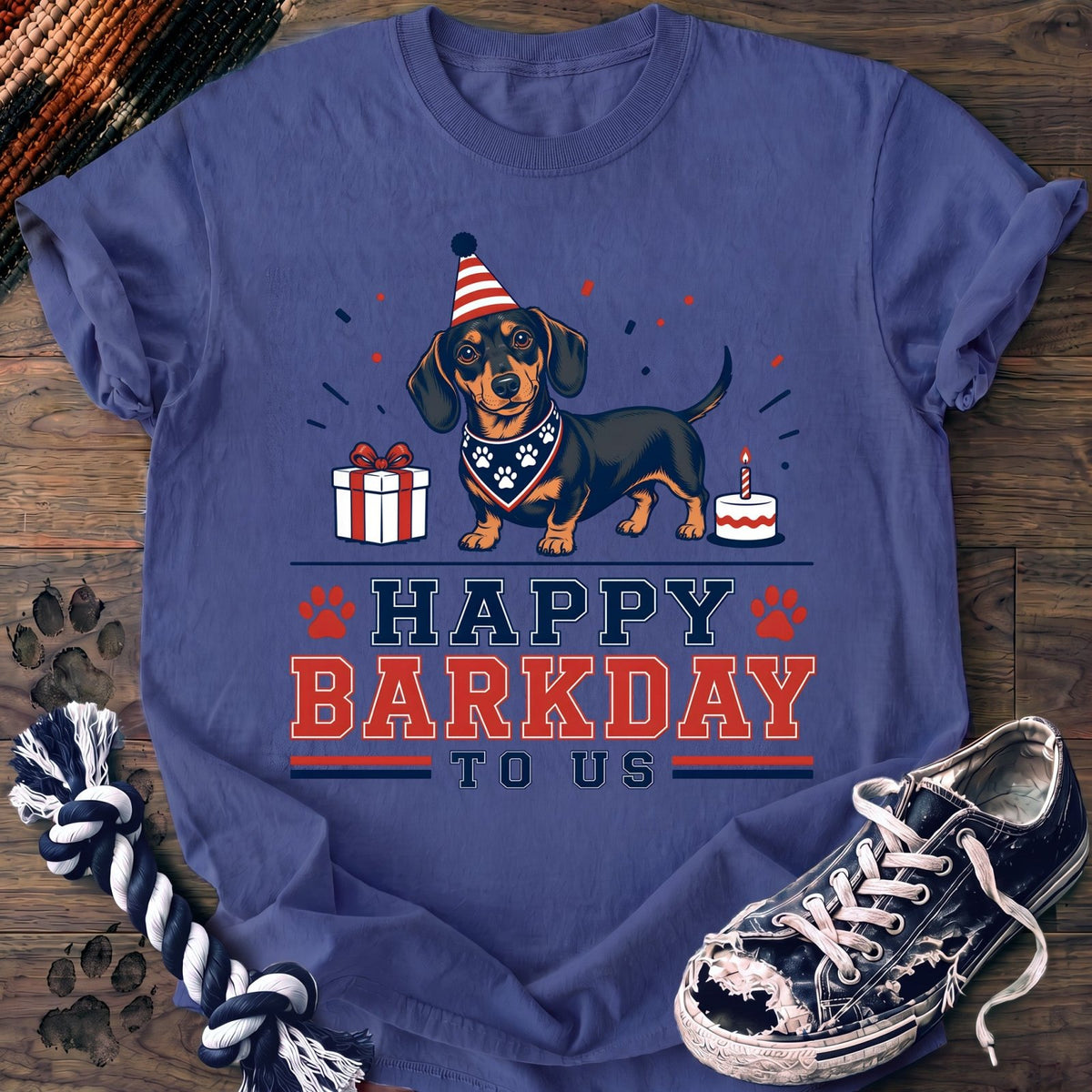 Happy Barkday To Us - Dachshund - PAWSSION CLUB